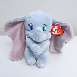 NEW TY Disney Beanie Babies Dumbo Plush